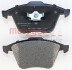 Колодки тормозные (передние) Audi A4/A6/A8 02- (с датчиками) (Ate) METZGER 1170099 (фото 4)