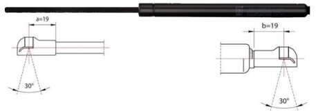 Упругий элемент, крышка багажника / помещения для груза METZGER 2110386