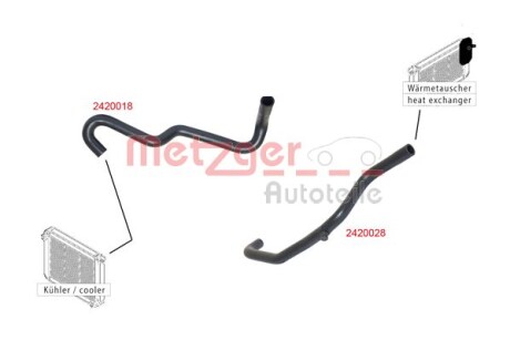 Автозапчасть METZGER 2420018