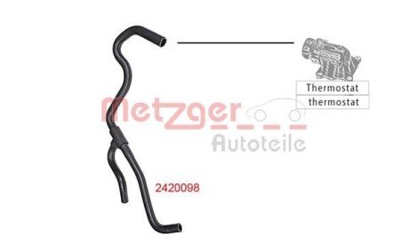 Автозапчасть METZGER 2420098