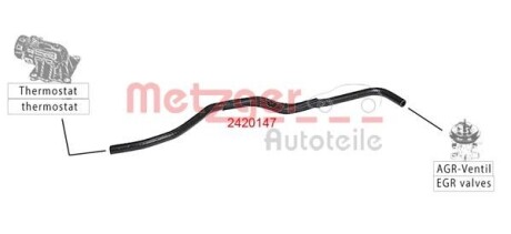 Автозапчасть METZGER 2420147