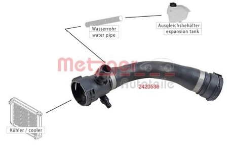 Автозапчасть METZGER 2420536