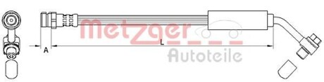 Автозапчасть METZGER 4111478