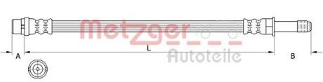 Автозапчасть METZGER 4111639