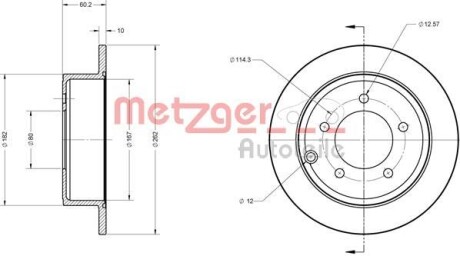 METZGER 6110122