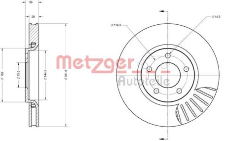 METZGER 6110622