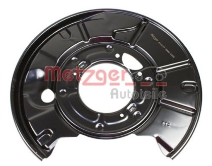 Splash Panel, brake disc METZGER 6115177