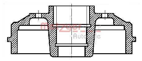 Тормозной барабан METZGER BT 1112