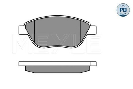Комплект тормозных колодок, дисковый механизм MEYLE 025 239 8119/PD (фото 1)