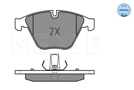 Гальмівні колодки BMW P. E90/E91 325-335 07- MEYLE 025 241 6120