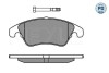 Комплект тормозных колодок, дисковый механизм MEYLE 025 243 1019/PD (фото 1)