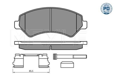 Автозапчасть MEYLE 02-52 446 6192/PD