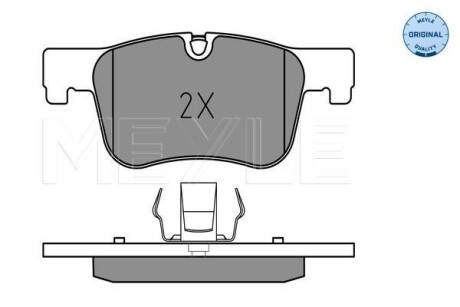 Колодки гальмівні BMW P. F20/F30 10- 118-120/316-320 MEYLE 0252550618