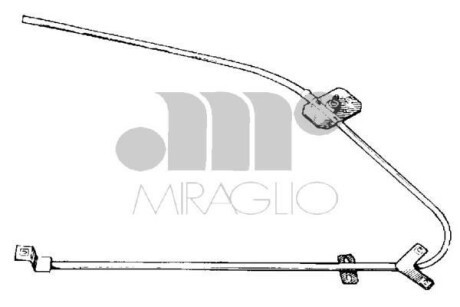 Склопідйомник MIRAGLIO 30145
