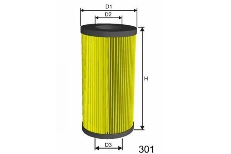 Фільтр масла BMW 3/5/X5 E92/60/65/53/70 3,0/3,5D MISFAT L048