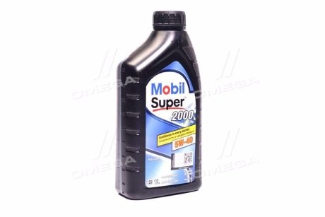 Олива SUPER 2000 X3 5W40 1л MOBIL 155338