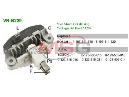 Регулятор генератора MOBILETRON VRB229