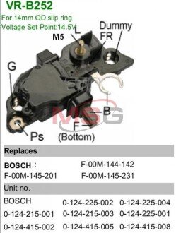 Регулятор генератора MOBILETRON VRB252