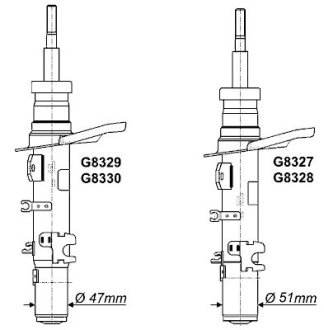 AMORTYZATOR MONROE G8329