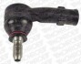 Наконечник рулевой тяги левый AUDI A3 (8L1) 96-06/SKODA OCTAVIA I (1U2) 96-10/VW GOLF IV (1J1) 97-08 MONROE L29122 (фото 1)