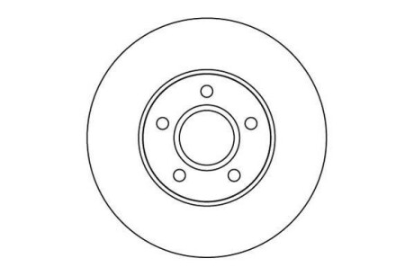 Гальмівний диск MOTAQUIP LVBD1081Z