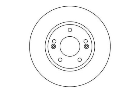 Гальмівний диск MOTAQUIP LVBD1091Z
