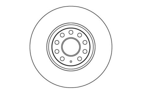 Гальмівний диск MOTAQUIP LVBD1103