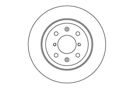 Гальмівний диск MOTAQUIP LVBD1154Z