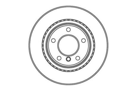 Тормозной диск MOTAQUIP LVBD1160Z