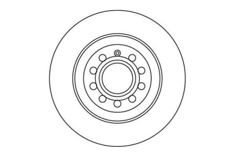 Гальмівний диск MOTAQUIP LVBD1166Z