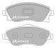 Комплект гальмівних колодок, дискове гальмо MOTAQUIP LVXL1014 (фото 1)