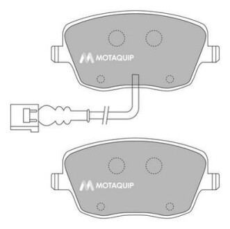 Фото комплект тормозных колодок, дисковый механизм MOTAQUIP LVXL1099 Комплект тормозных колодок, дисковый механизм MOTAQUIP LVXL1099