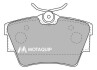 Комплект тормозных колодок, дисковый механизм MOTAQUIP LVXL1123 (фото 1)