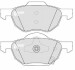 Комплект тормозных колодок, дисковый механизм MOTAQUIP LVXL1186 (фото 2)