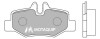 Комплект тормозных колодок, дисковый механизм MOTAQUIP LVXL1270 (фото 1)