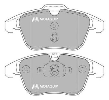 Комплект тормозных колодок, дисковый механизм MOTAQUIP LVXL1293