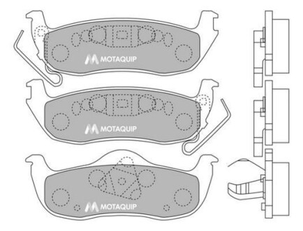 Автозапчасть MOTAQUIP LVXL1297