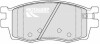 Комплект тормозных колодок, дисковый механизм MOTAQUIP LVXL1311 (фото 2)