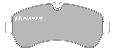 Комплект тормозных колодок, дисковый механизм MOTAQUIP LVXL1314