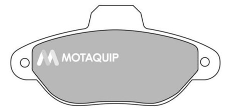 Фото комплект тормозных колодок, дисковый механизм MOTAQUIP LVXL1409 Комплект тормозных колодок, дисковый механизм MOTAQUIP LVXL1409