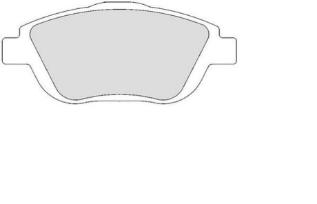 Комплект гальмівних колодок, дискове гальмо MOTAQUIP LVXL1640