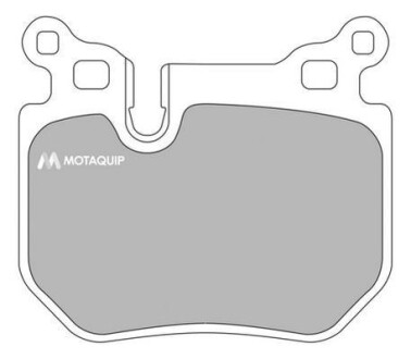 Комплект тормозных колодок, дисковый механизм MOTAQUIP LVXL1699