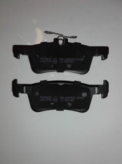 Комплект тормозных колодок, дисковый механизм MOTAQUIP LVXL1773