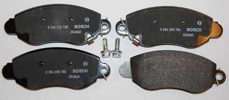 Комплект гальмівних колодок, дискове гальмо MOTAQUIP LVXL644