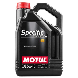 Мастило SPECIFIC 505 01 502 00 SAE 5W40 (5L) 842451 MOTUL 101575