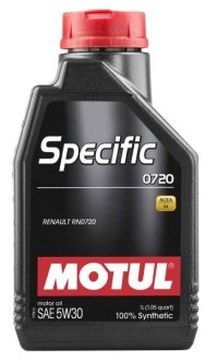 Олива /SPEC 0720 5W30 (1L) MOTUL 102208