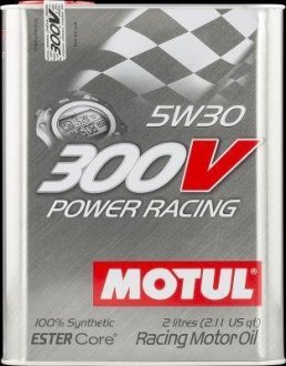 825502/300V POWER RACING SAE 5W30 (2L)/103128 = У MOTUL 104241