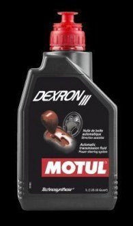 Трансмісійна + гідравлічна рідина/DEXRON III (1L) MOTUL 105776