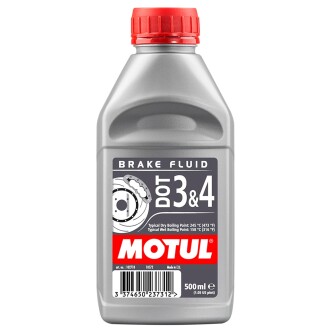 Жидкость тормозная DOT 3/4, "BRAKE FLUID", 0.5л MOTUL 105835