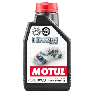 Моторне масло HYBRID (1L +Гібридні авто) SAE 0W20 MOTUL 107141